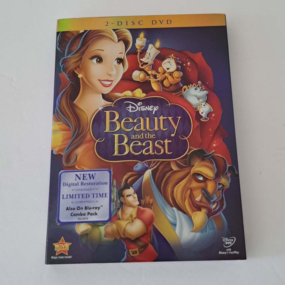 Disney Beauty and the Beast 2-Disc DVD NWT